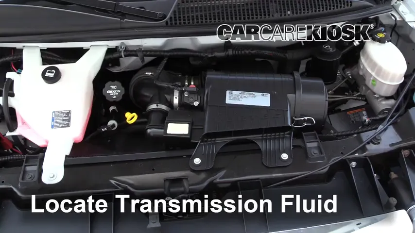 2017 GMC Savana 2500 4.8L V8 FlexFuel Extended Cargo Van Transmission Fluid Check Fluid Level